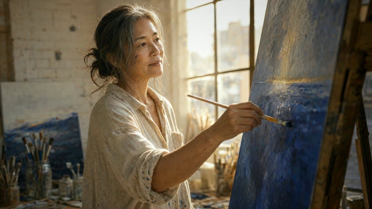 Still from the Chat.co campaign: For the canvas